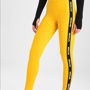 Ivy Park Yellow Leggings